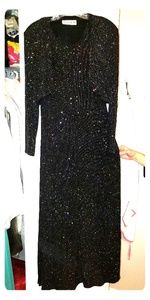 Sparkling black dress w/ jacket